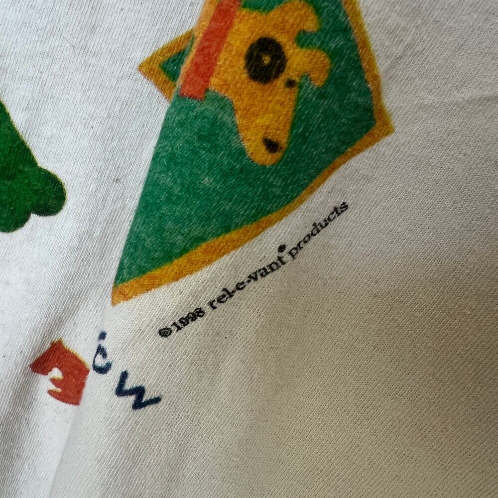 Rel-e-vant Products Painted Lady Vintage 1998 Dog Lovers Cotton Sleep Shirt -OS - Picture 5 of 6